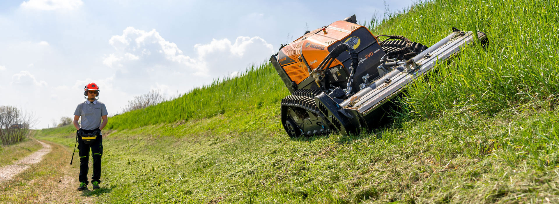 Energreen Remote Controlled Robo Evo Mulching Head