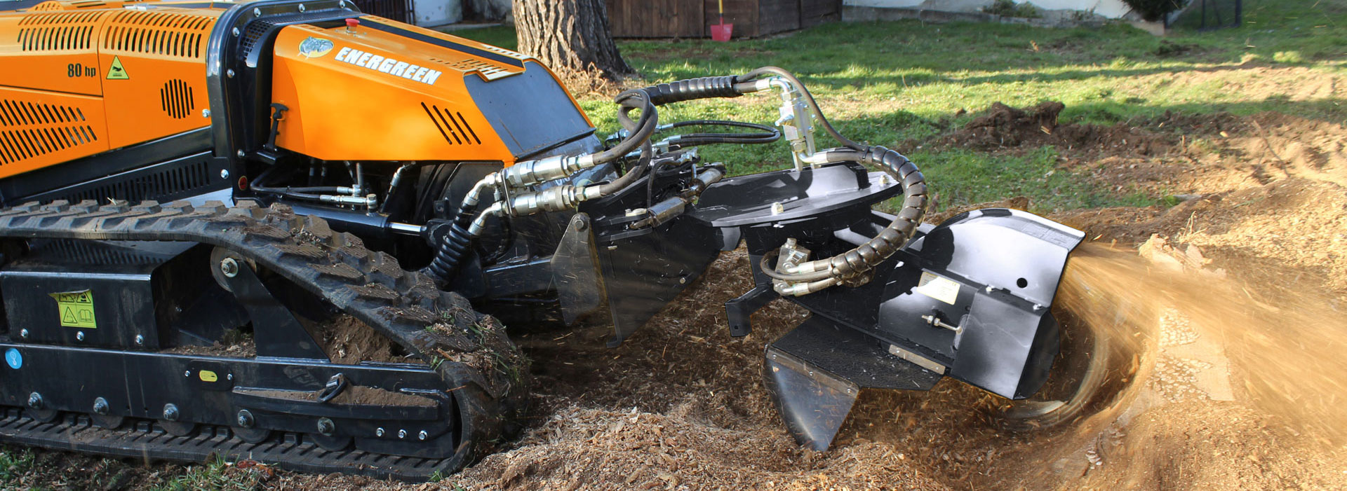 Energreen RoboMAX Remote Controlled Forestry Mulcher for Sale