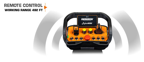 Energreen RoboMINI Remote Control Working Range